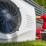 professional heater install